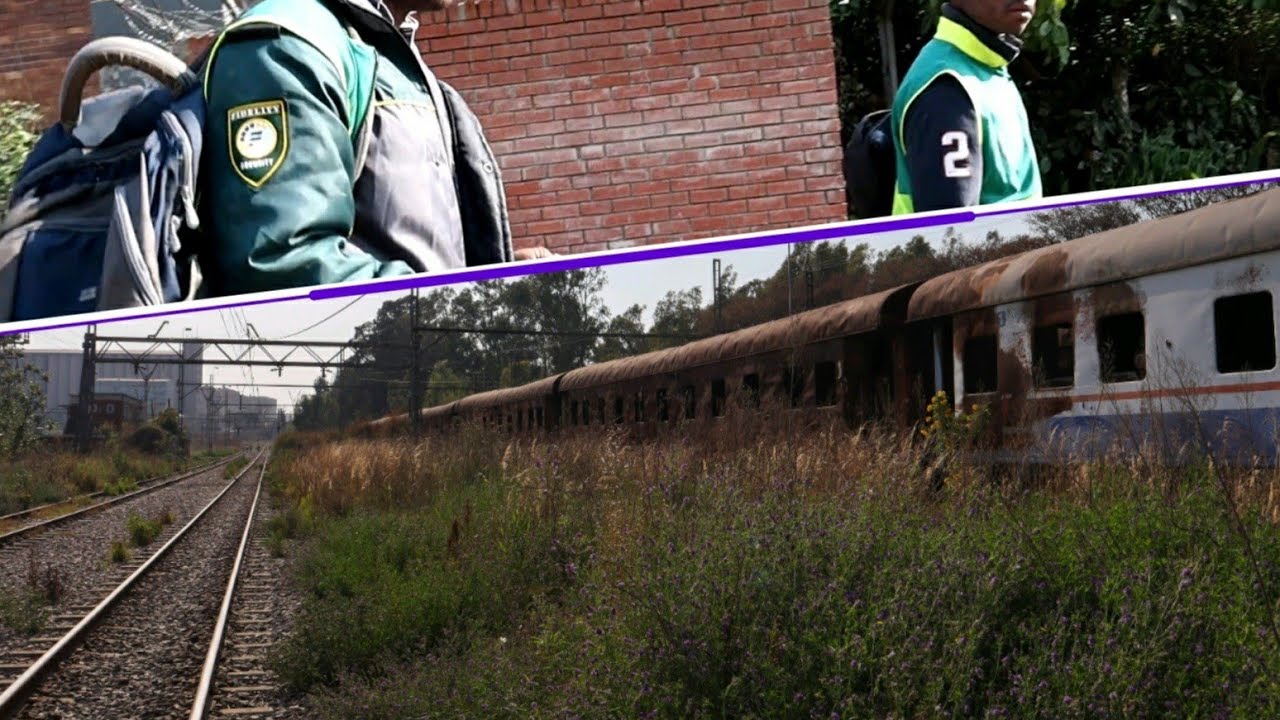 Abandoned trains in Pretoria. I got caught by security 😱