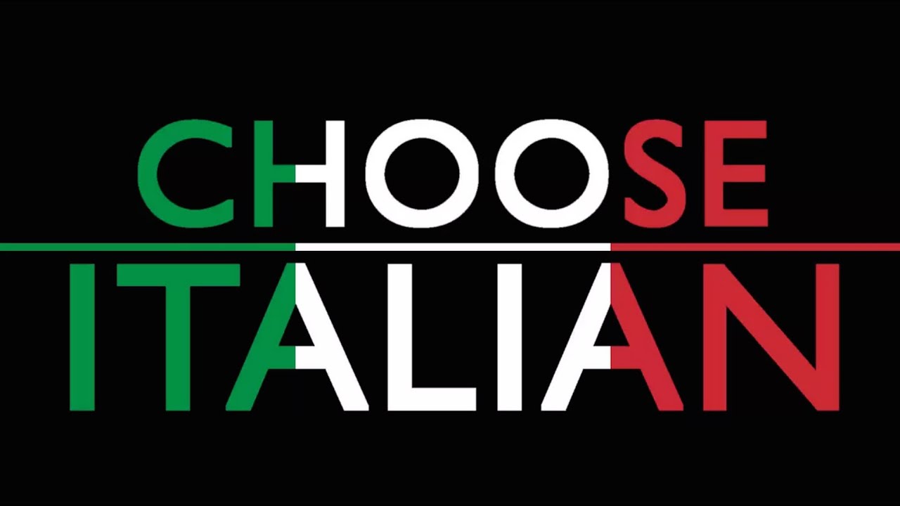 Choose Italian