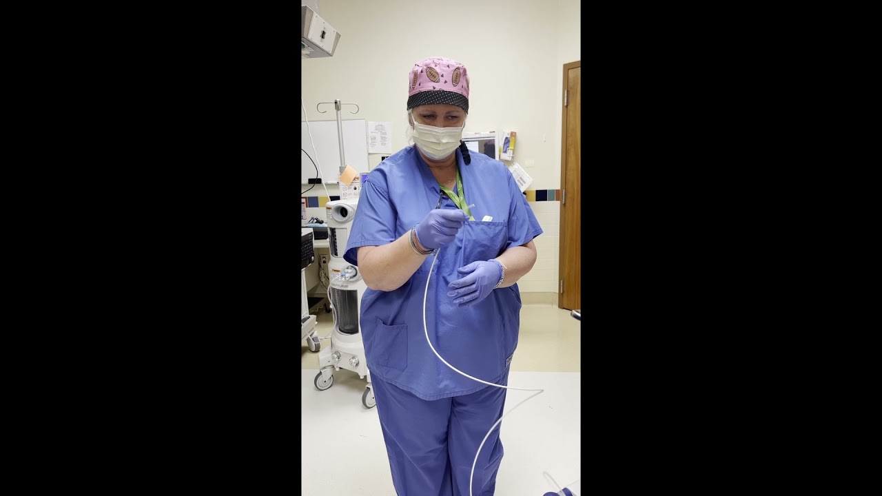 ST. MICHAEL GI / V8-GOLD PROBE CAUTERY SETUP AND USE