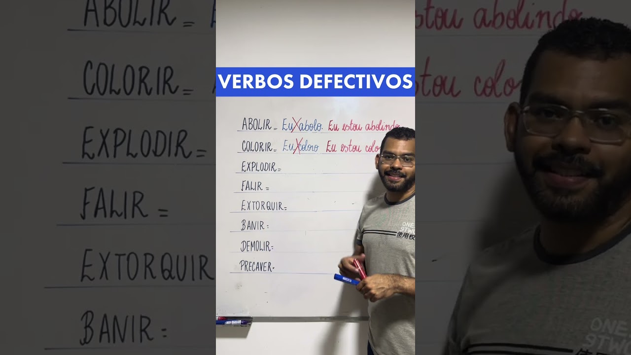 Verbos DEFECTIVOS