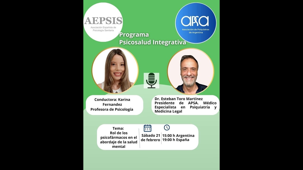 Programa Psicosalud Integrativa Sábado 21 /02 /2026