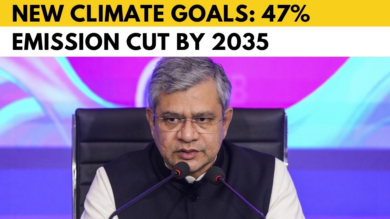 Cabinet clears new climate targets; India aims for 47% emission cut by 2035