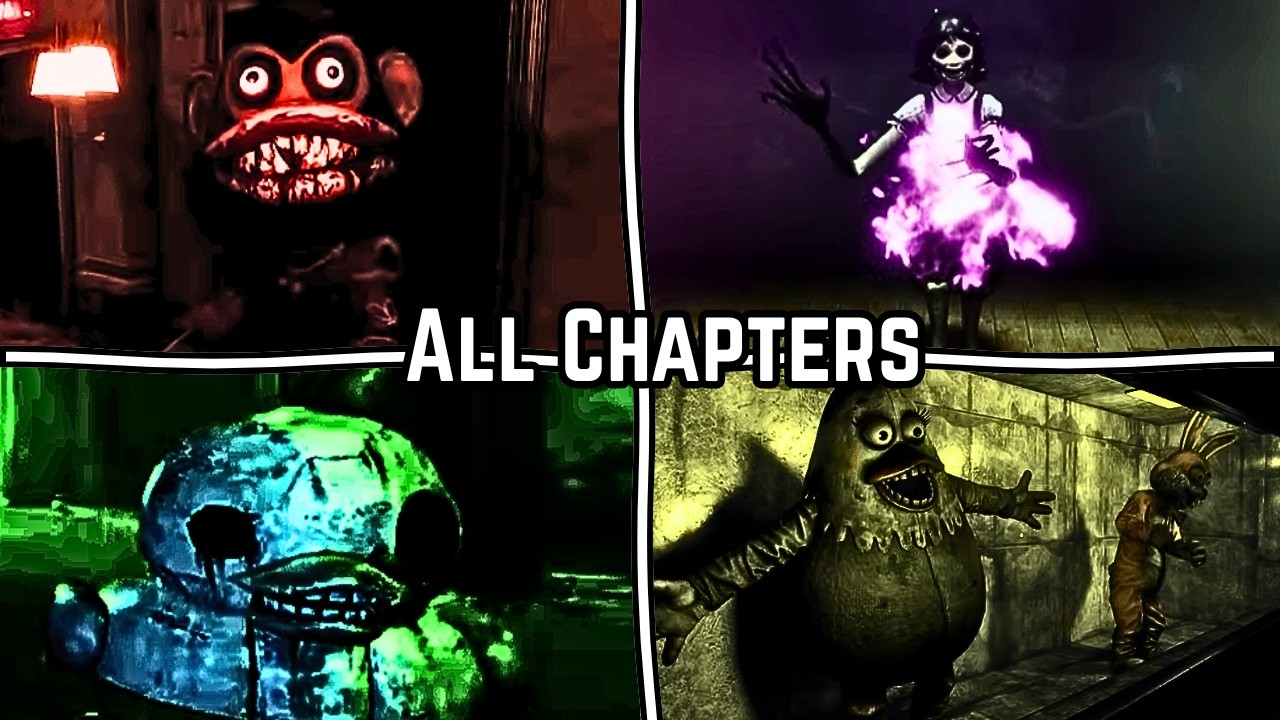 Roblox Hunted (Dark Deception) All Chapters 1-4 [FULL GAME + ENDINGS]