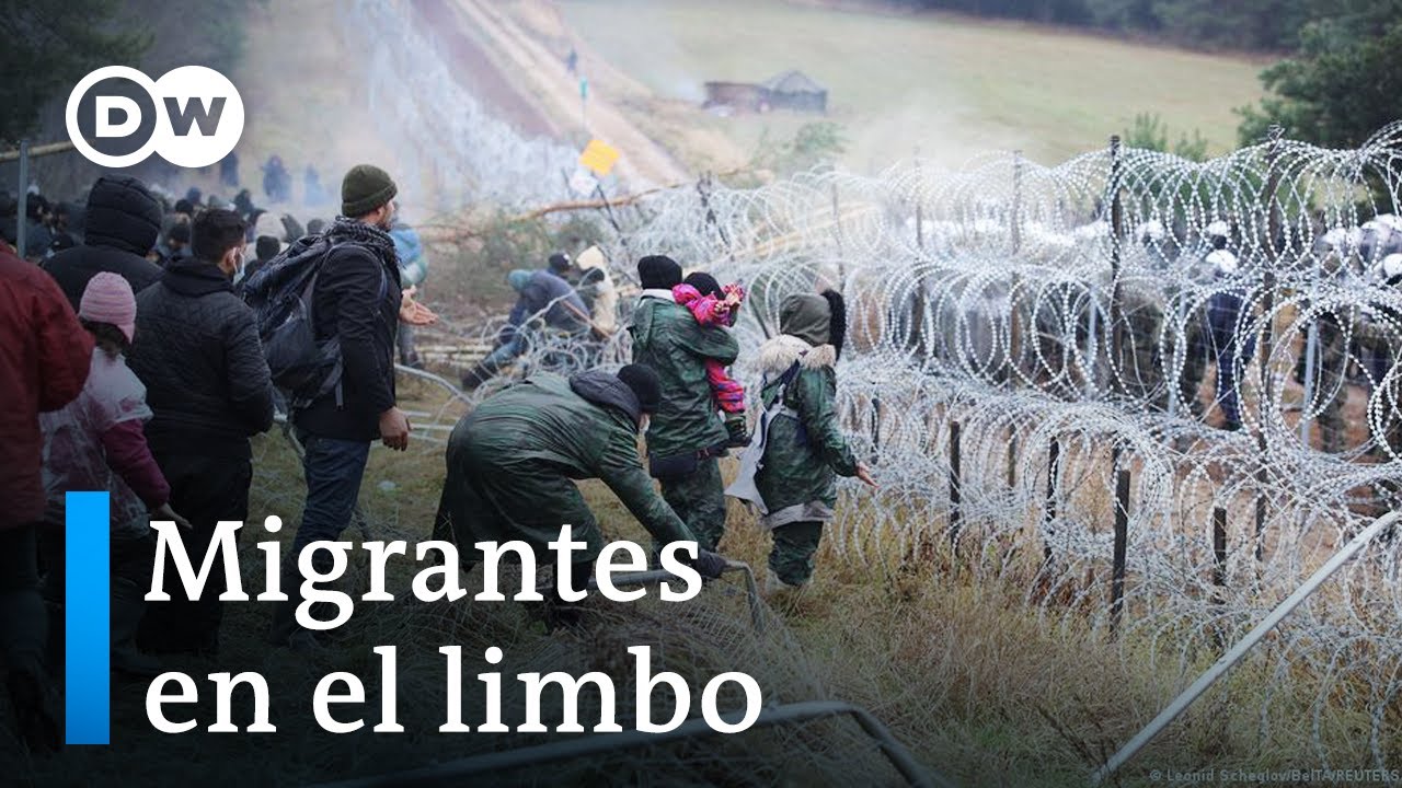 Crisis humanitaria en la frontera entre Bielorrusia y Polonia