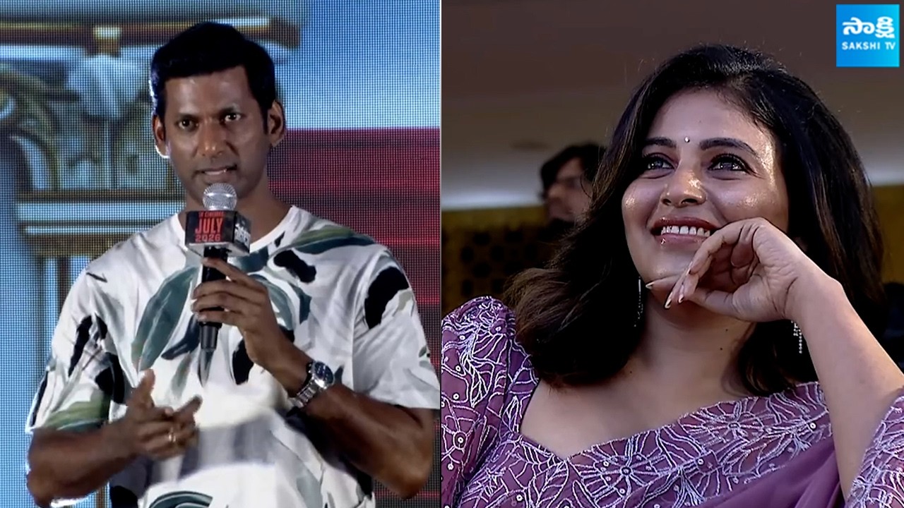 Hero Vishal Emotional Speech at #Makutam Second Single Launch Event | Anjali @SakshiTVCinema