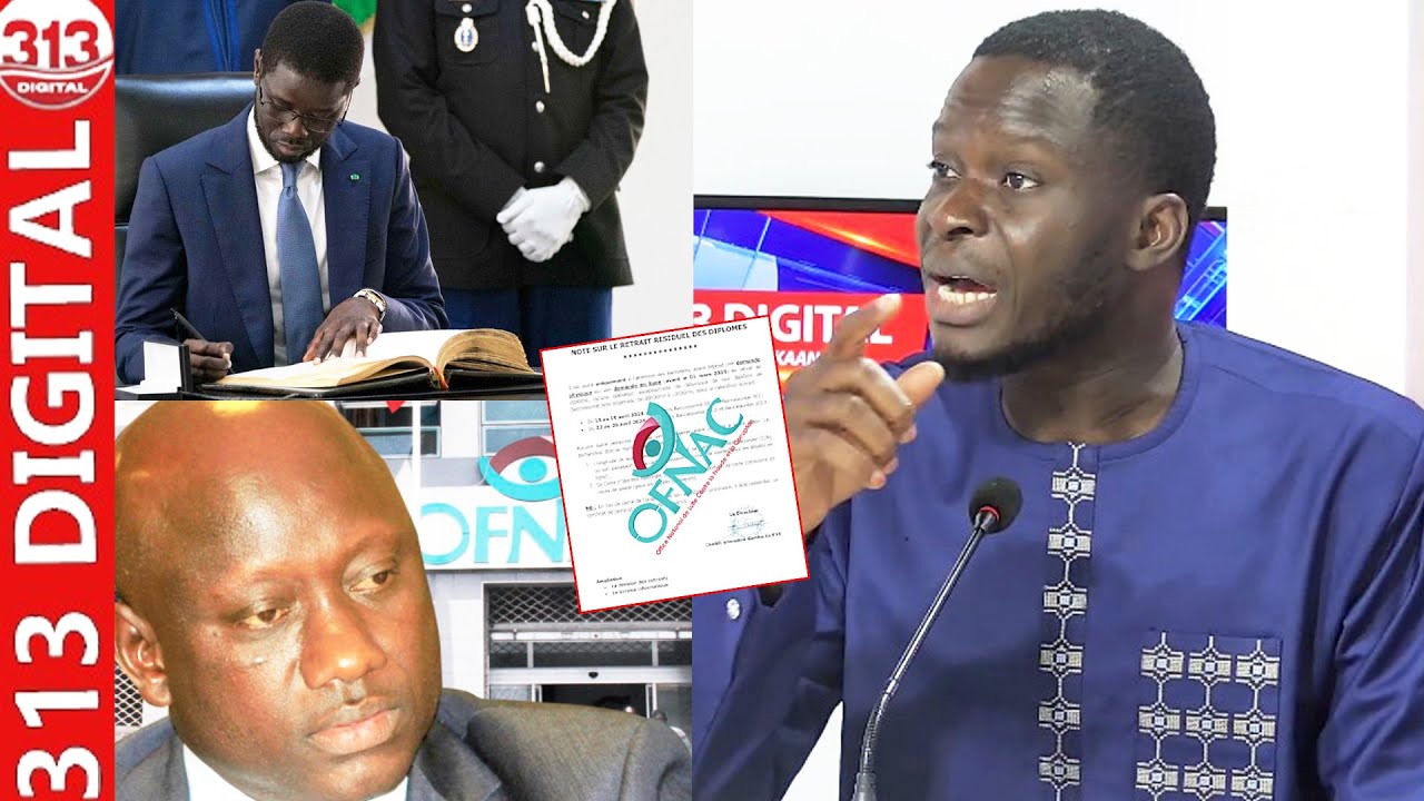 Serigne B. Gueye réagit après son…. Pr Diomaye remplace l’Ofnac par un autre…La réaction de Vito Gay