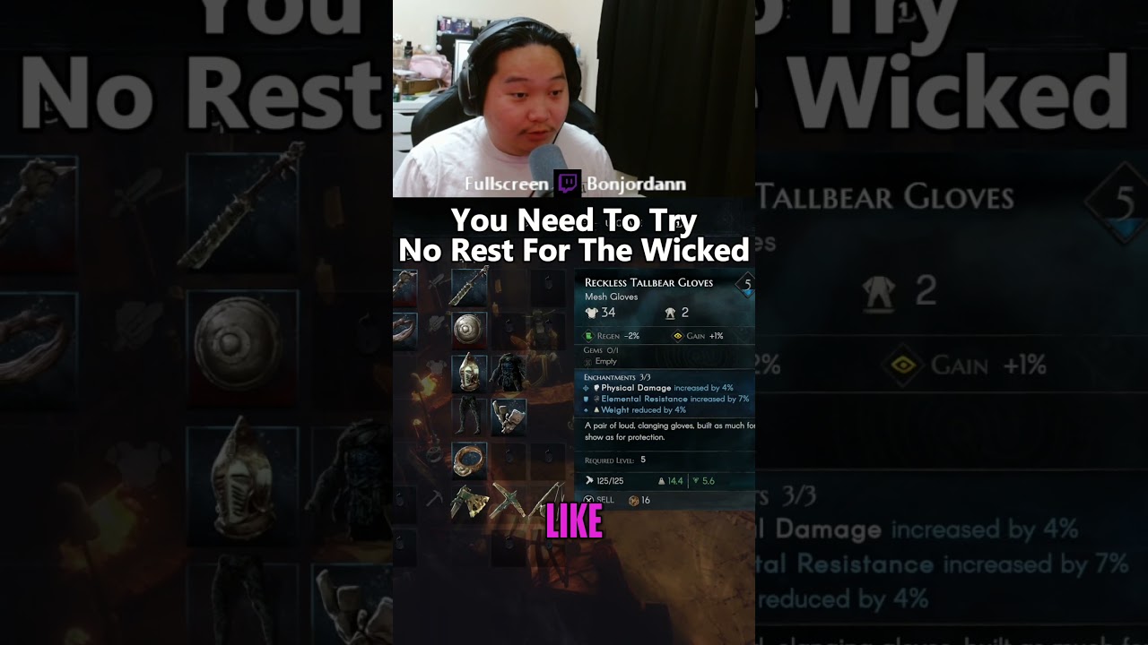 Diablo + Dark Souls?  No Rest For The Wicked is Addictive!