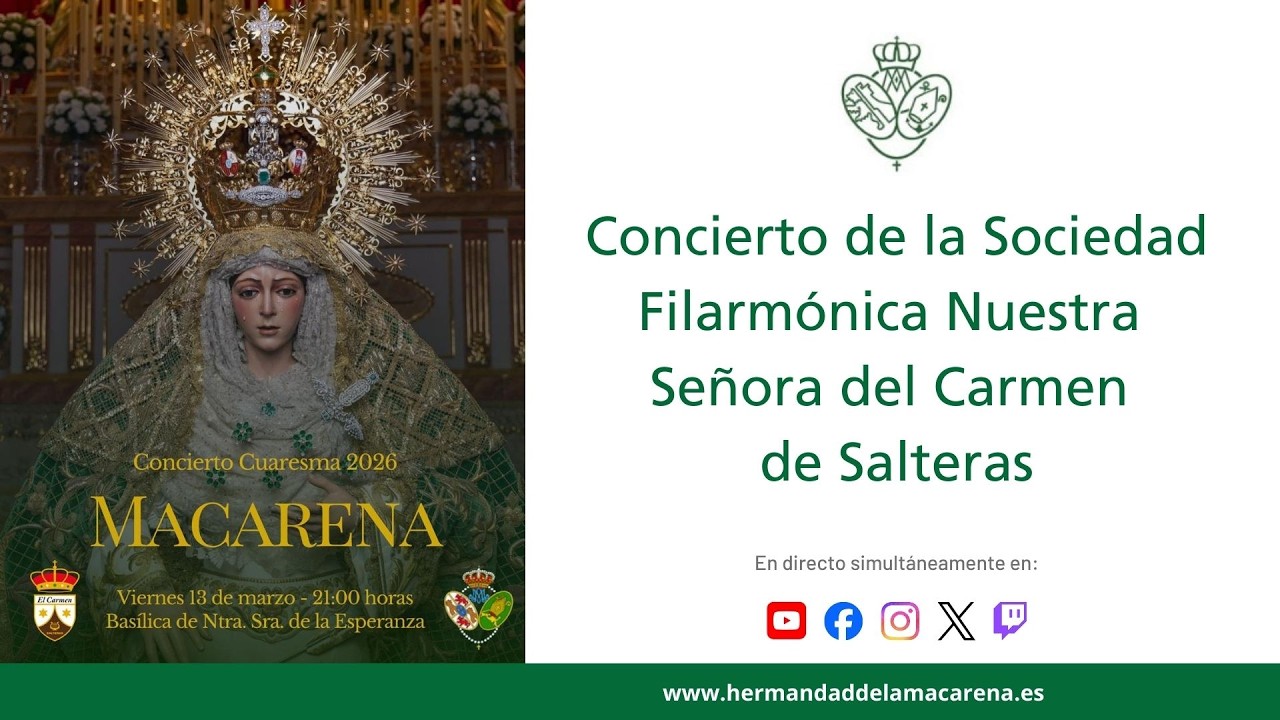 Concierto de la Sociedad Filarmónica Nuestra Señora del Carmen de Salteras