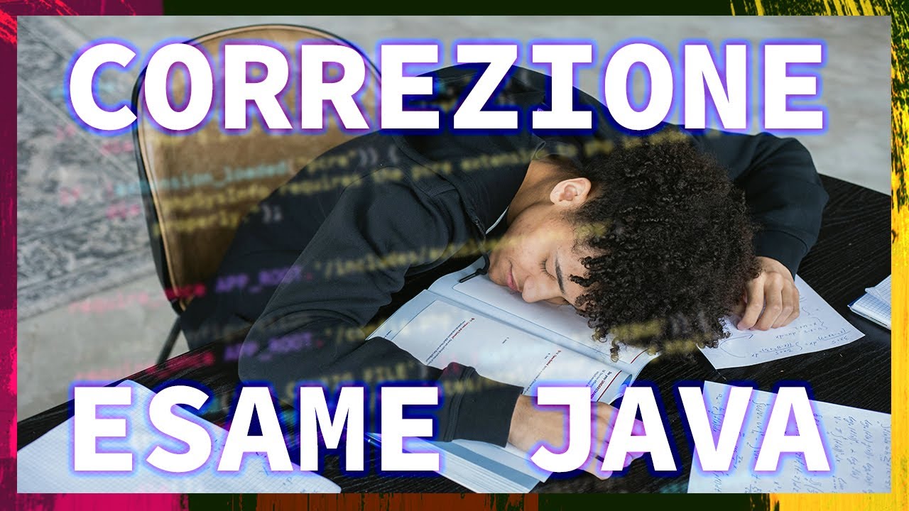 CORREZIONE ESAME JAVA DI INGEGNERIA spiegato Facile ✅