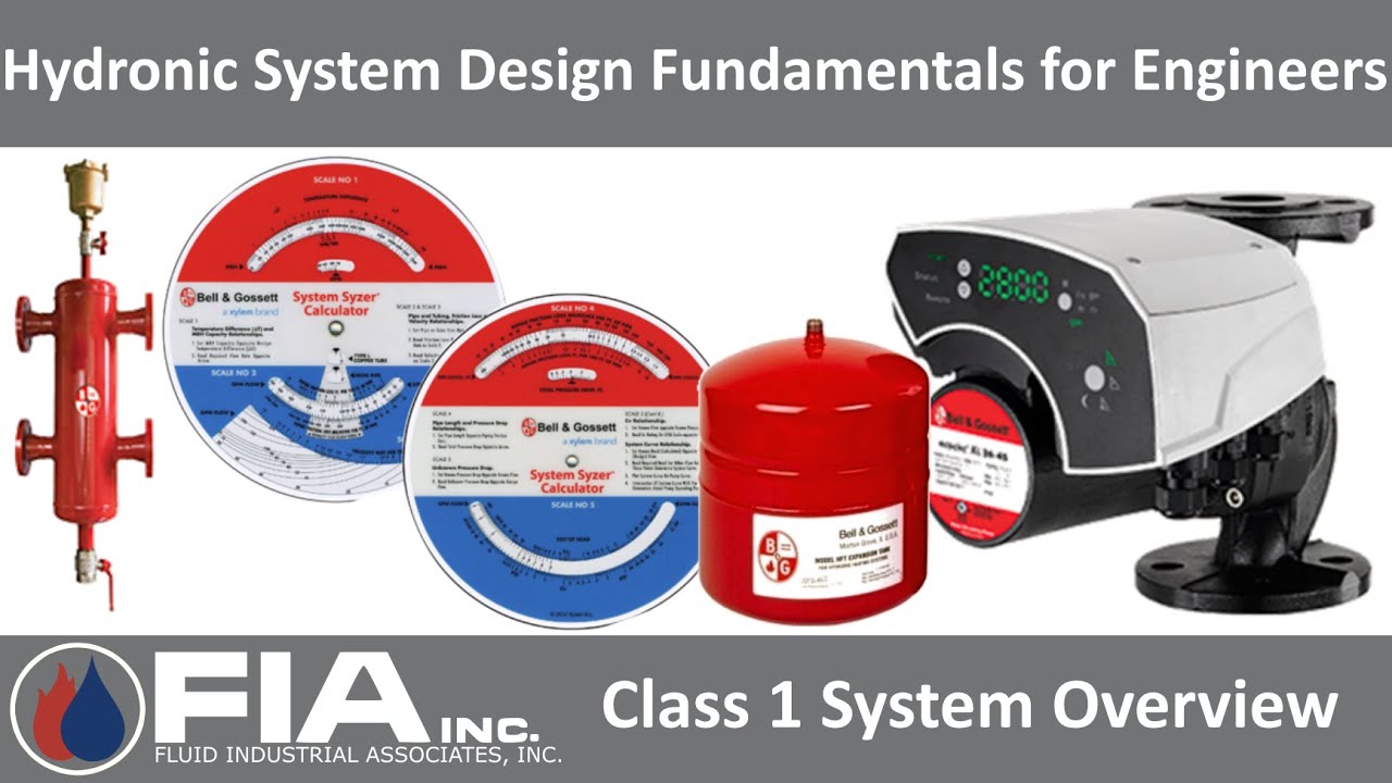Hydronic System Design Fundamentals for Engineers - Spring 2025 - Class 1 - System Overview