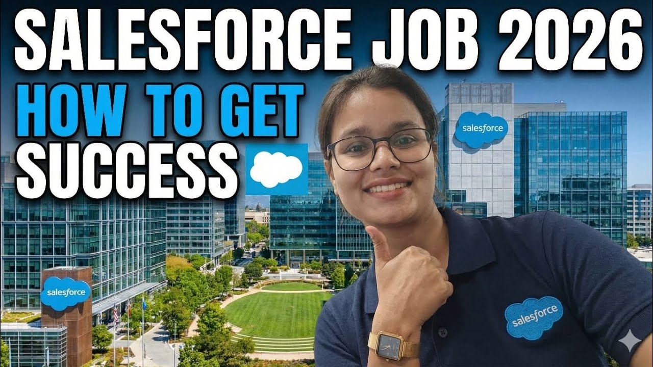 Salesforce Roadmap 2026 🔥 From Zero to First Job (No Coding | Freshers Guide) | 