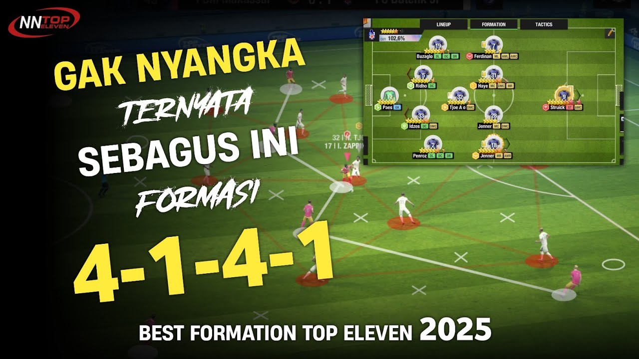 Не ожидал, что схема 4-1-4-1 продержится так долго | Геймплей Top Eleven 2025