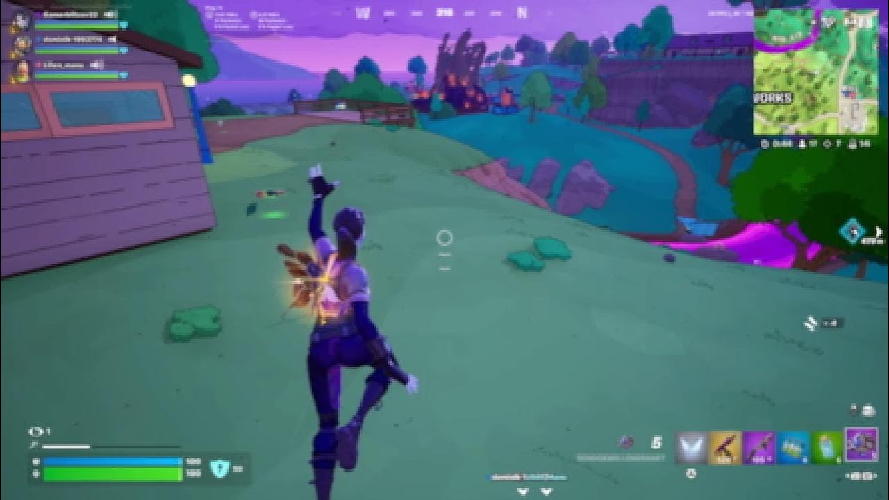 Fortnite trio vs trio (68 eliminierungen) PS5 Controller!