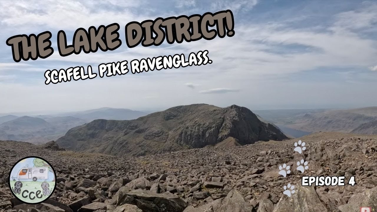 LAKE DISTRICT Scafell Pike Ravenglass Camping and Caravanning Club Site. Ep4