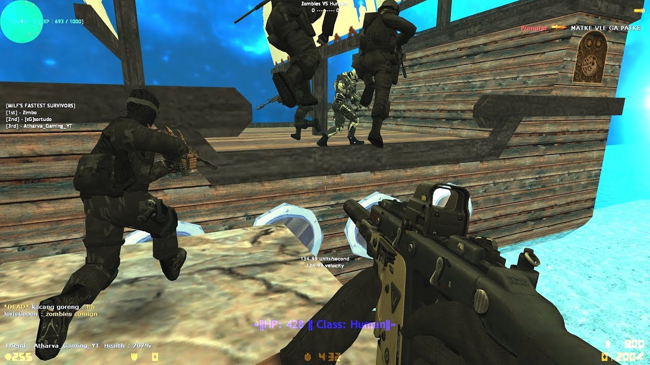Counter-Strike: Zombie Escape Mod - ze_POTC_Fabi on MILFEscape