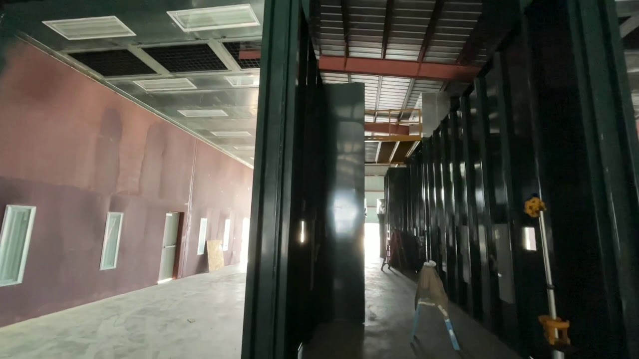 My Work - Installation Of New Paint And Blast Rooms