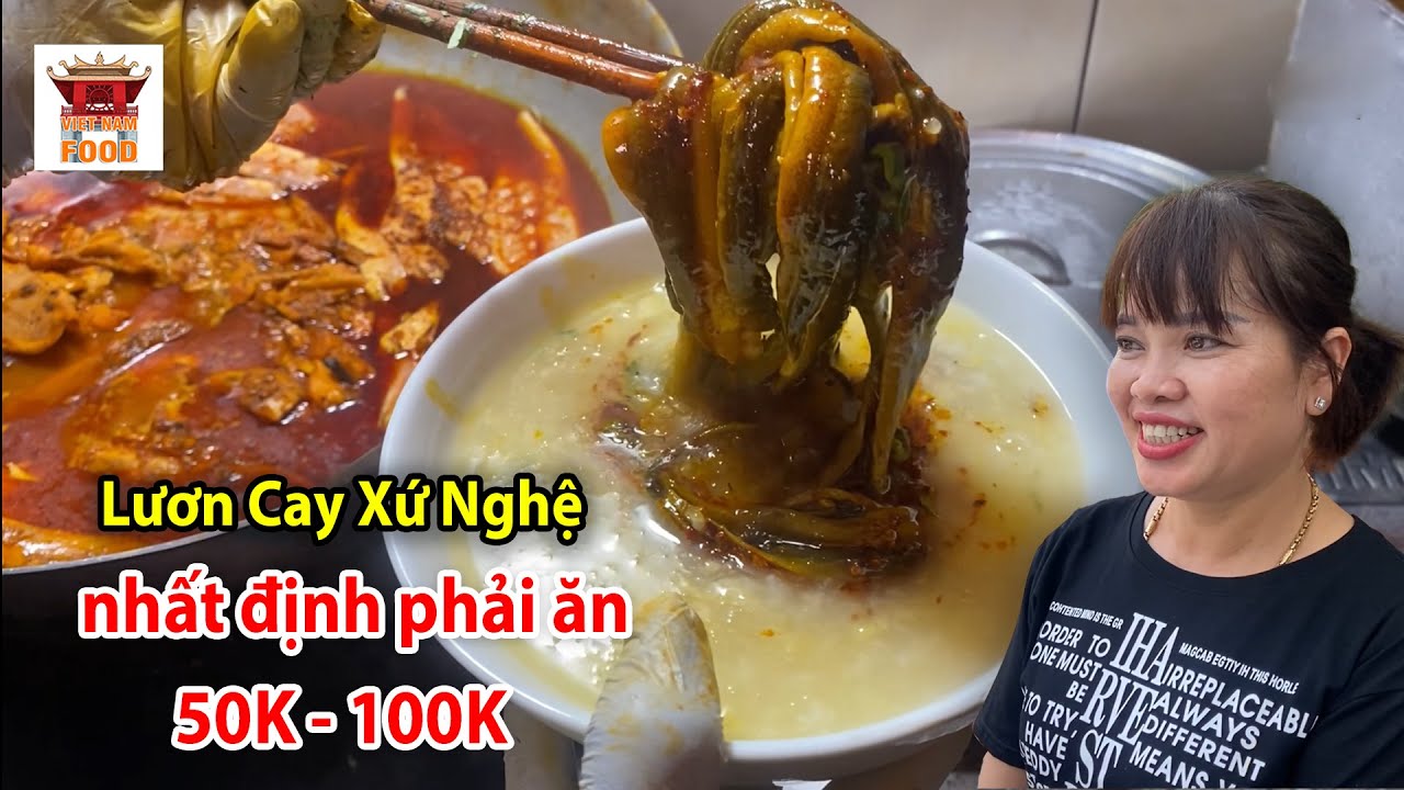 CẬN CẢNH QUÁN LƯƠN NỔI TIẾNG NGHỆ AN CÔ CHỦ XINH ĐẸP KHIẾN MỌI NGƯỜI MÊ MẨN | Viet Nam Food