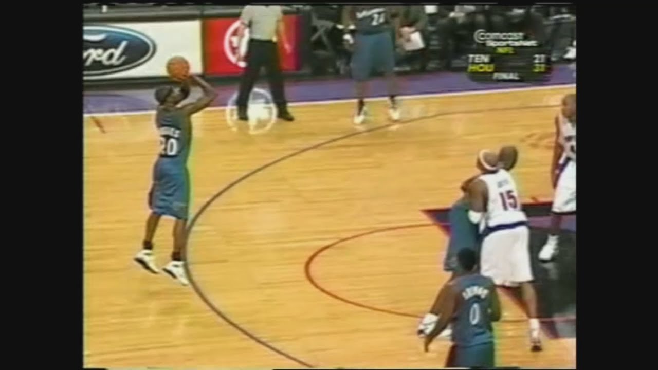 Larry Hughes 33 Points 10 Rbs 10 Ast @ Raptors, 2004-05.