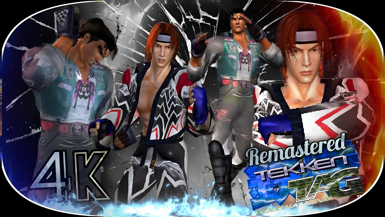 JIN & Hwoarang ( Tekken 8 outfit swap, voice & moves ) Tag Remastered Hard UHD 4K 60 FPS 