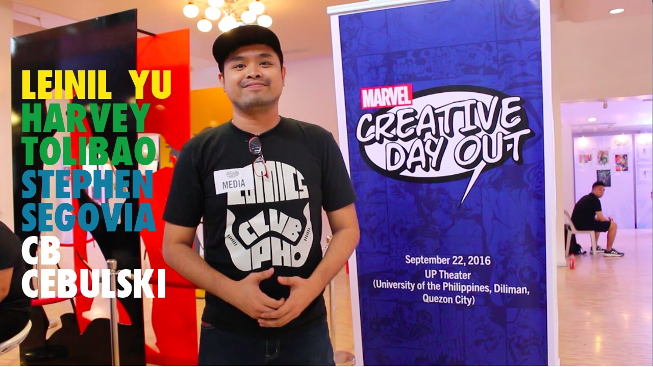 Uy! Marvel Creative Day Out feat. Leinil Yu, Harvey Tolibao, Stephen Segovia, CB Cebulski