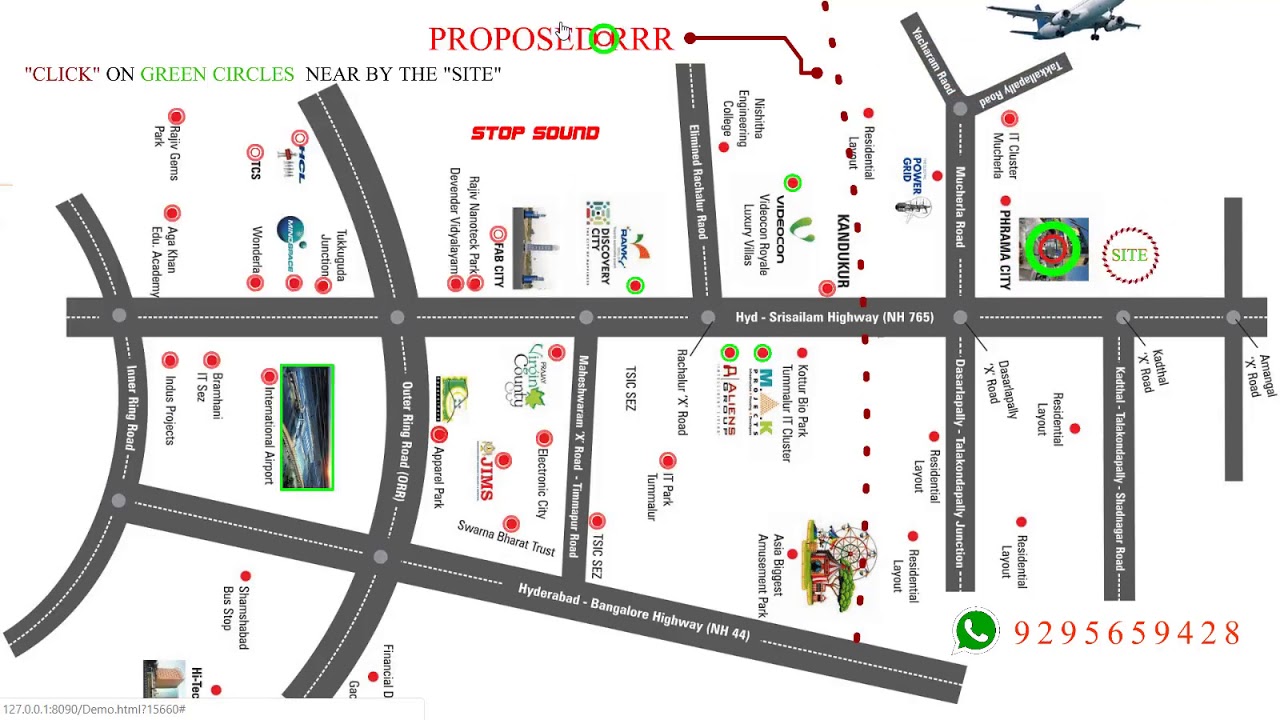 Presentation on open plots near pharma city Hyderabad