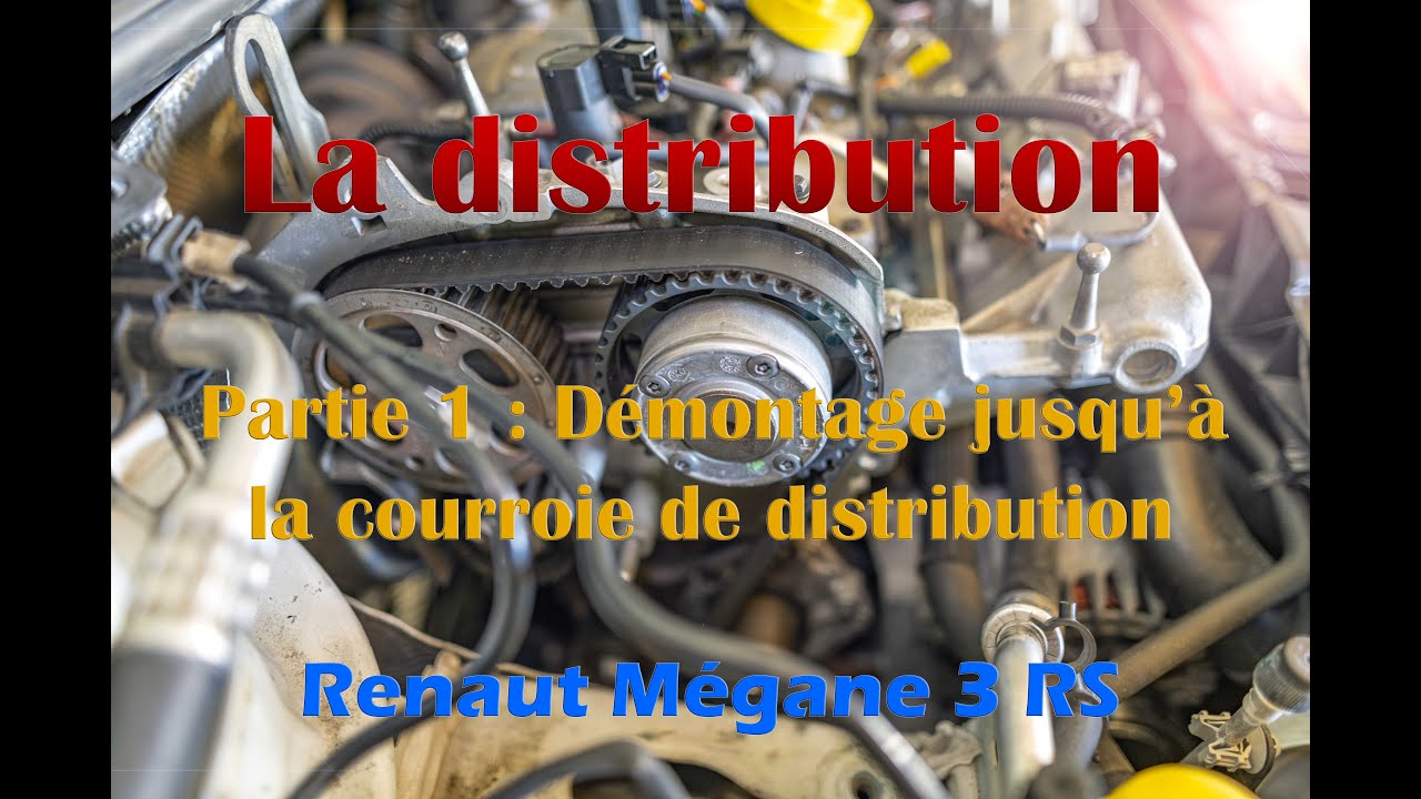 Distribution Partie 1 Démontage - Renault Mégane 3 RS
