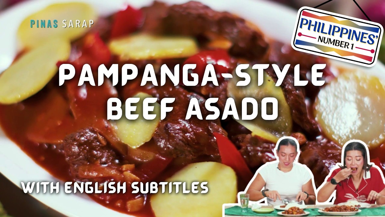 Tasting Pampanga’s Legendary Beef Asado! (with English Subs) | Philippines’ Number 1