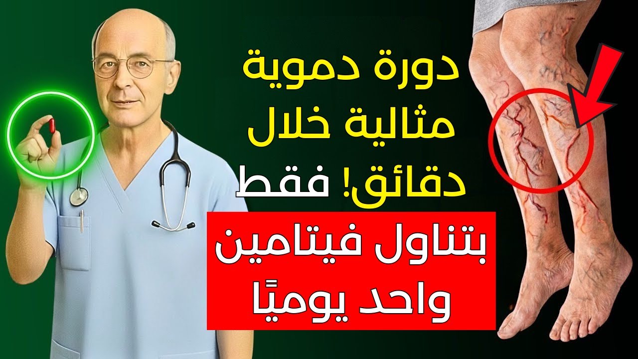 إذابة الجلطات: الفيتامين رقم 1 الذي ينظّف أوردة الساقين