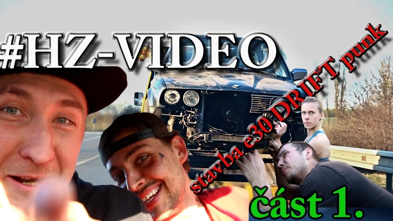 stavba totál socka Punk drift káry BMW e30 část 1. |HZ-VIDEO|Donuts garage