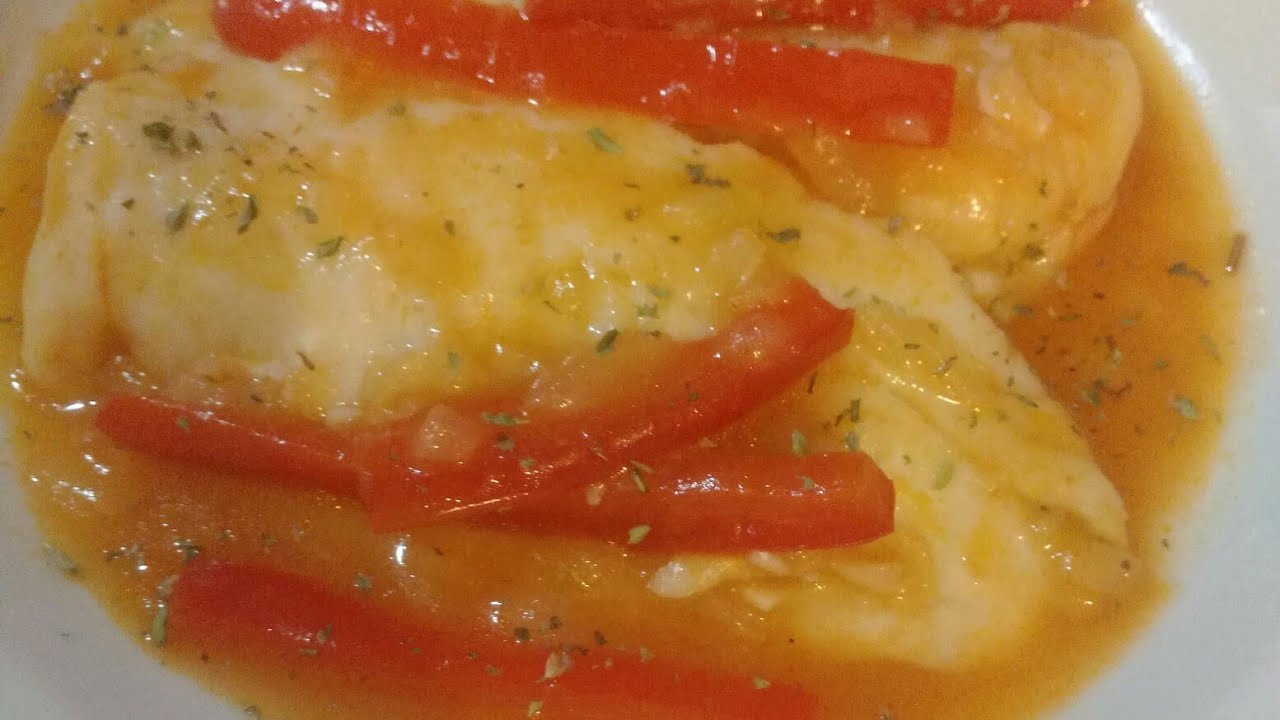 MERLUZA CONGELADA EN SALSA DE TOMATE EN 10 MINUTOS /FÁCIL Y RIQUÍSIMA.