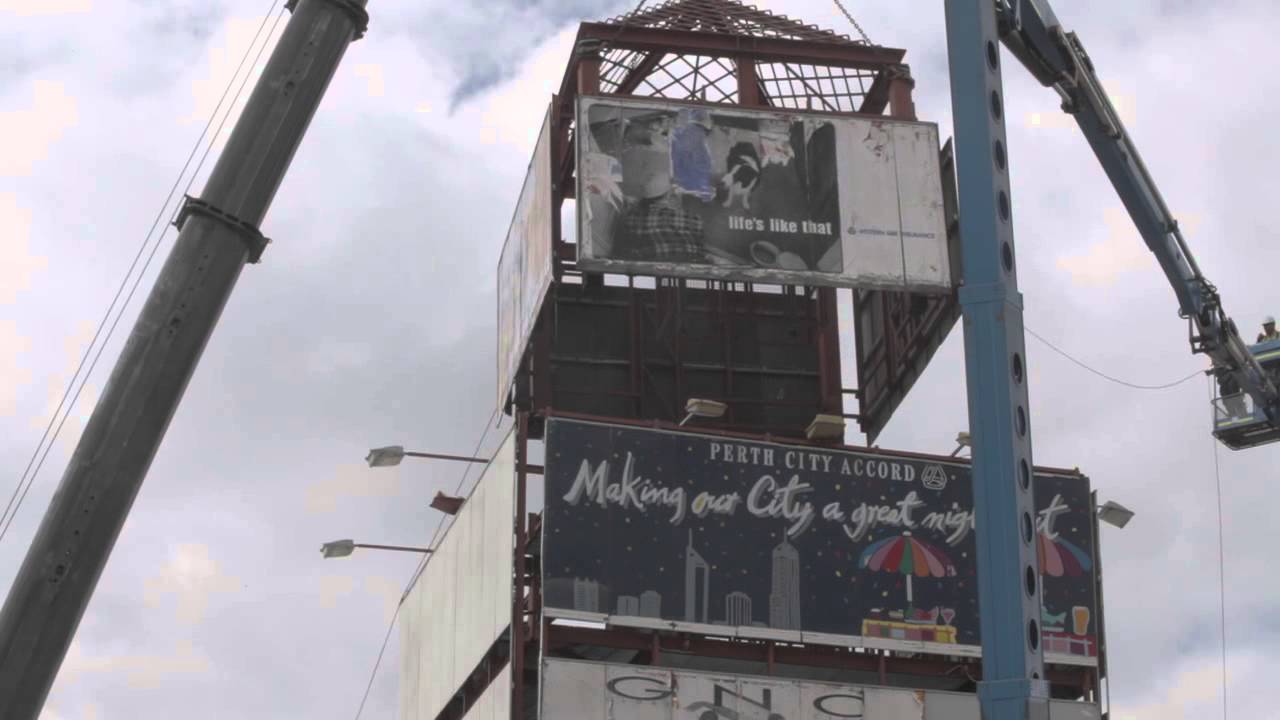 Perth City Link Bus: Demolishing Wellington Street Bus Station