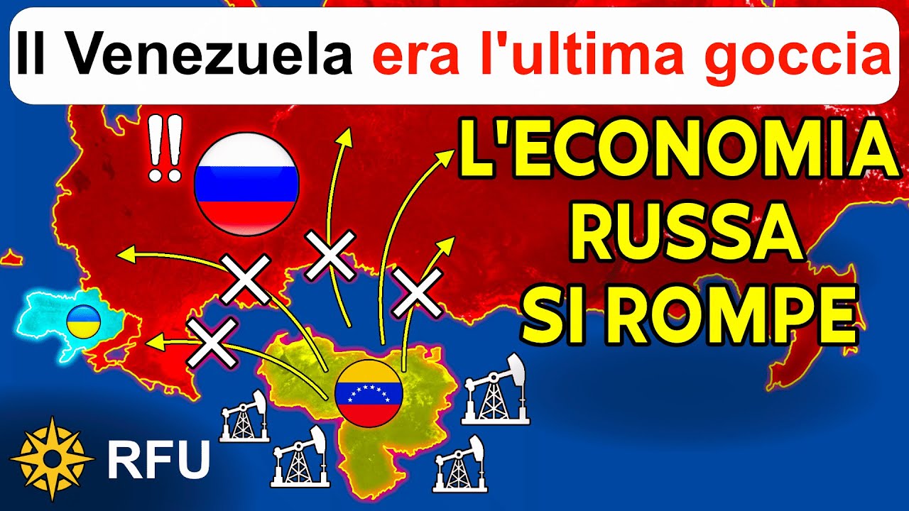 Russia in Crisi: Flusso Venezuelano Interrotto, Ucraini Attaccano le Raffinerie
