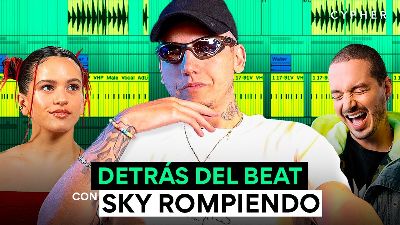 DETRÁS DEL BEAT de 'BRILLO' con SKY ROMPIENDO