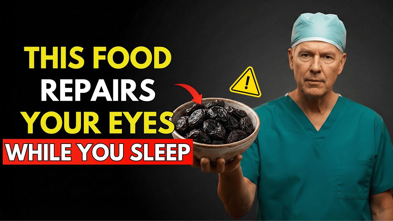 Eat THIS Food Before Bed to Repair Your Eyes & Restore Vision While You Sleep! | Senior Health Tips