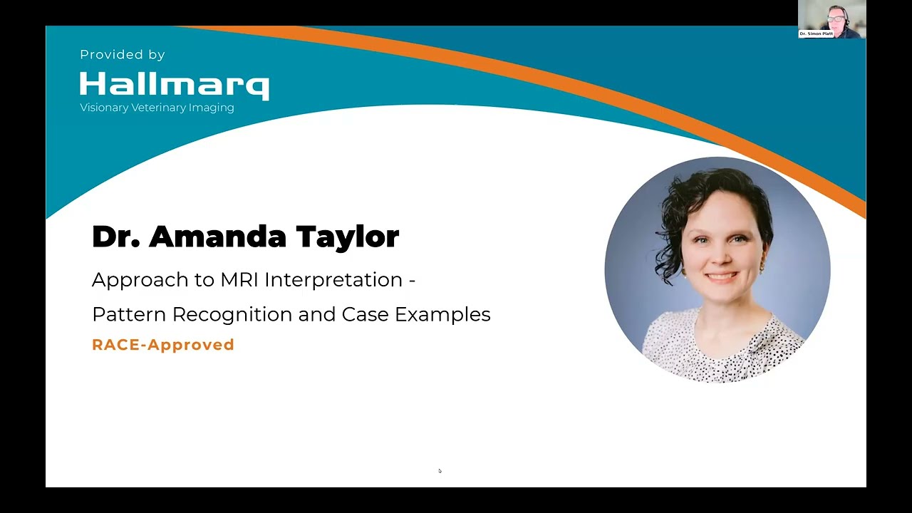 Dr Amanda Taylor | Approach to MRI Interpretation