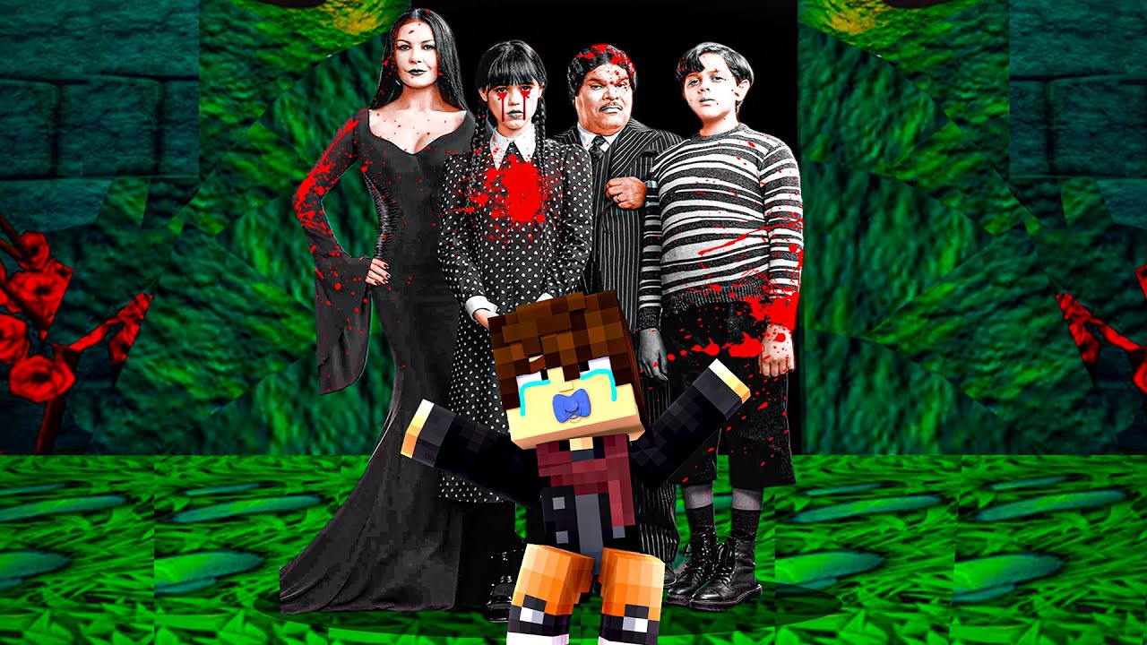 JE ME FAIS ADOPTER PAR MERCREDI SUR MINECRAFT !
