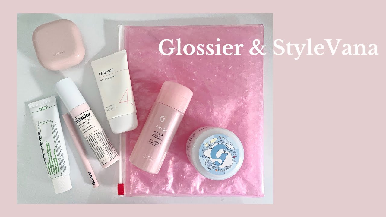 Glossier, Korean skincare haul 🎀(laneige neo cushion 21N)