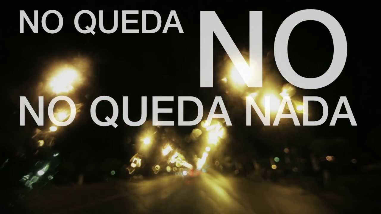 Felipe Santos - No queda nada (lyric video)