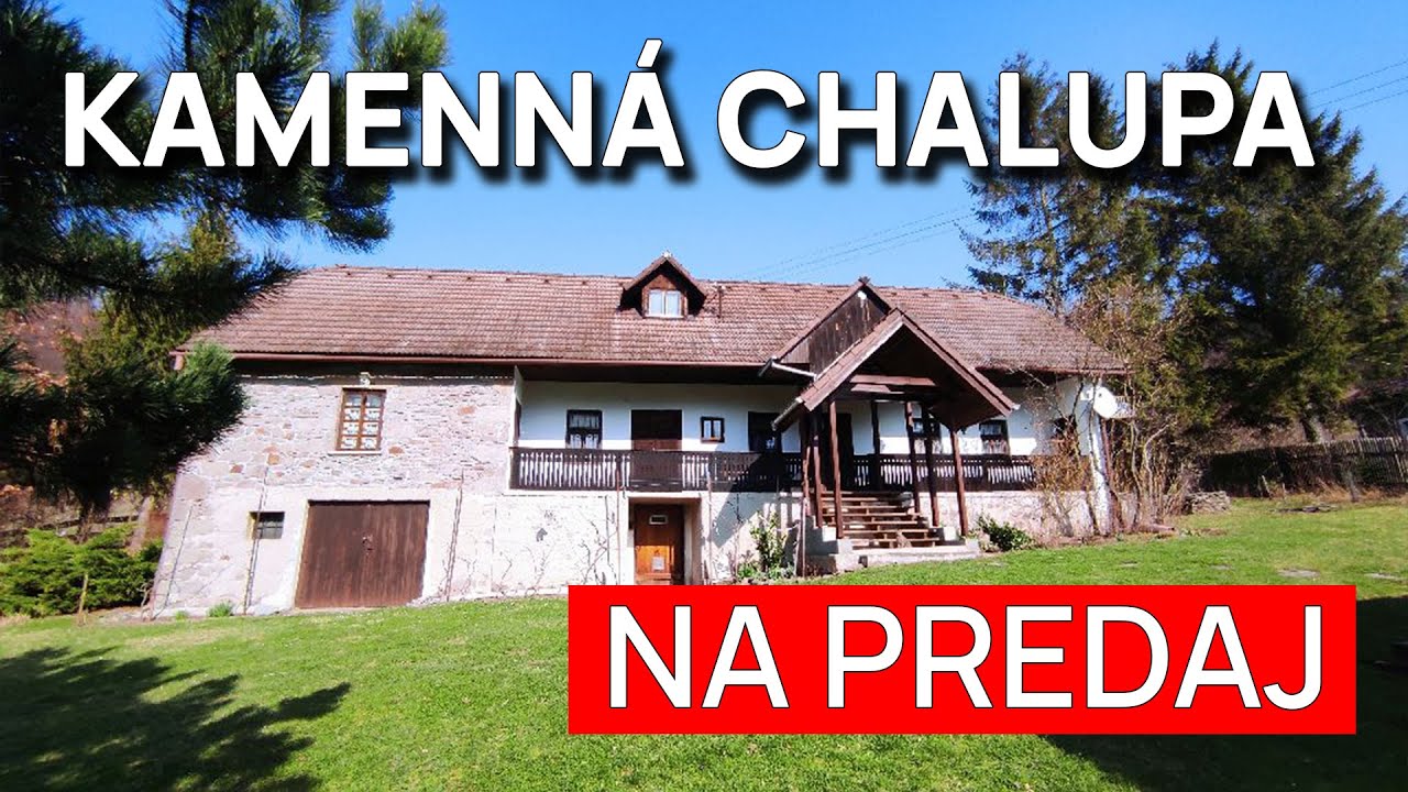 Kamenná chalupa v malebnom prostredí lazov Podpoľania