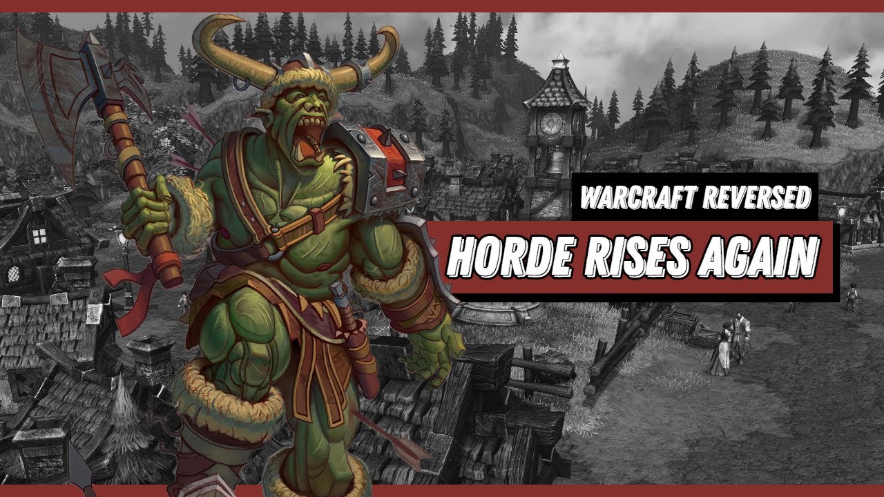 Arthas Falls While Defending Strahnbrad | Warcraft 3 Reversed AbsorbPlague | Warcraft 3 Reforged 2.0