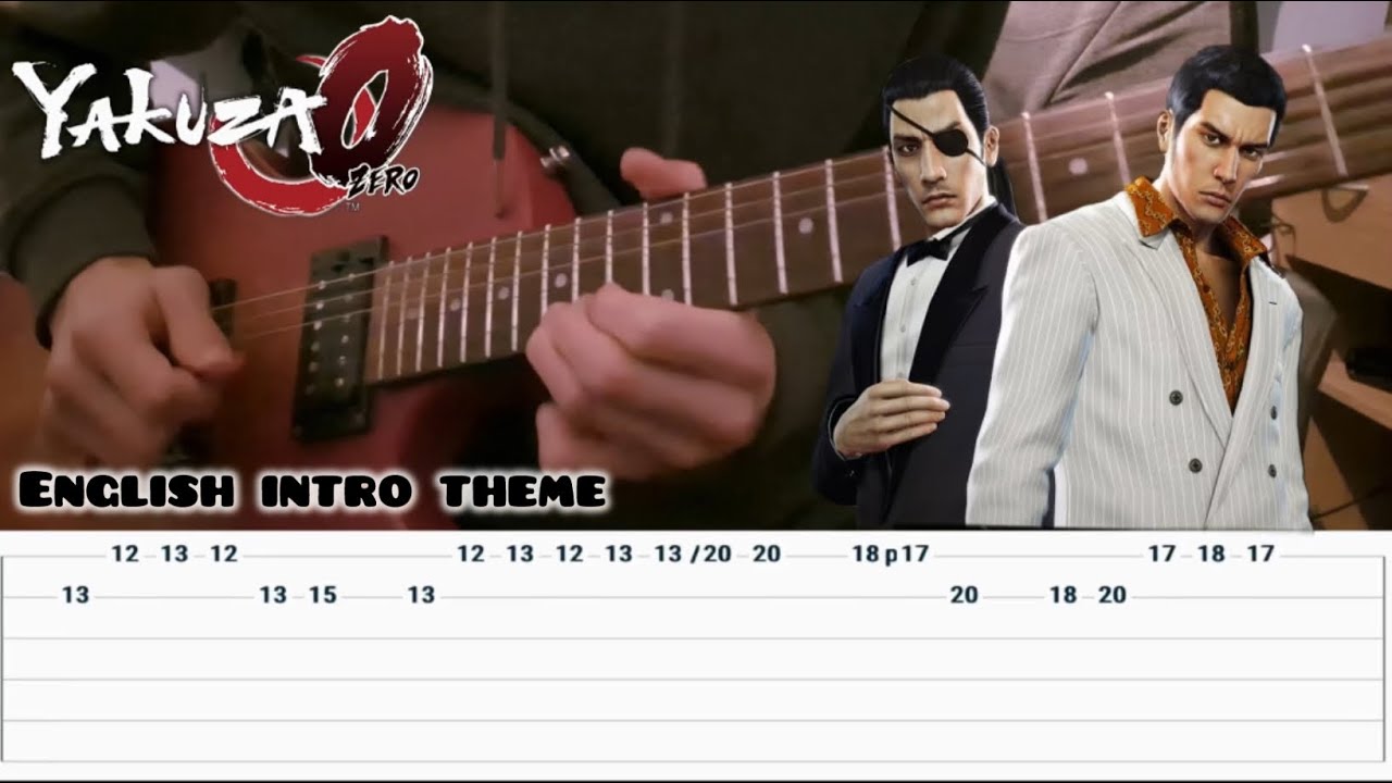 [TABS] YAKUZA 0 - Opening (Western Version) Guitar Cover