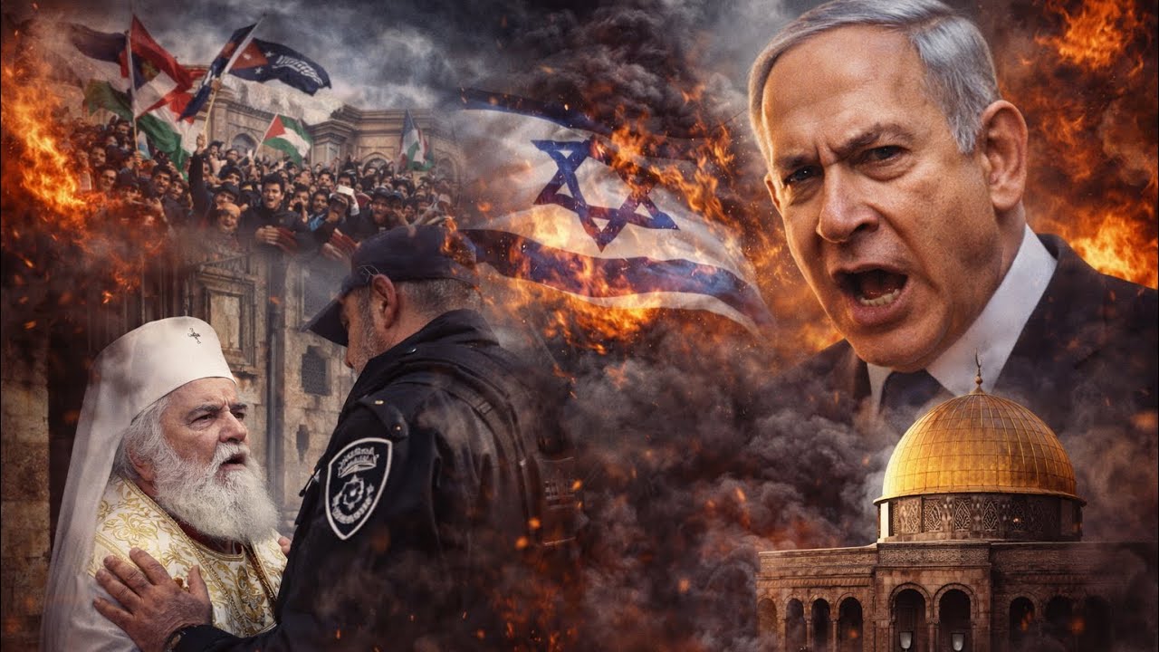 غضب عالمي كبير ضد إسرائيل بعد منع رجل دين مسيحي من دخول كنيسة القيامة .. أما الأقصى فلا بواكي له