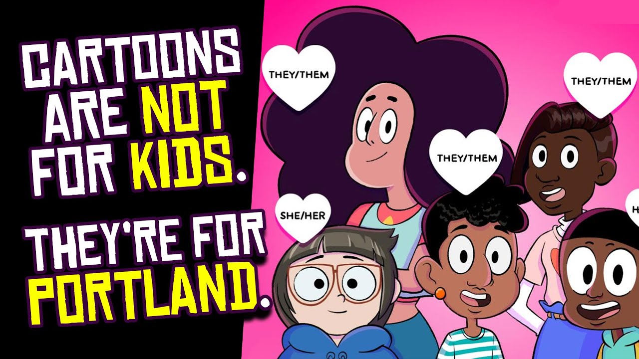 Cartoons are NOT for Kids Anymore. They're for Young Adults in PORTLAND.