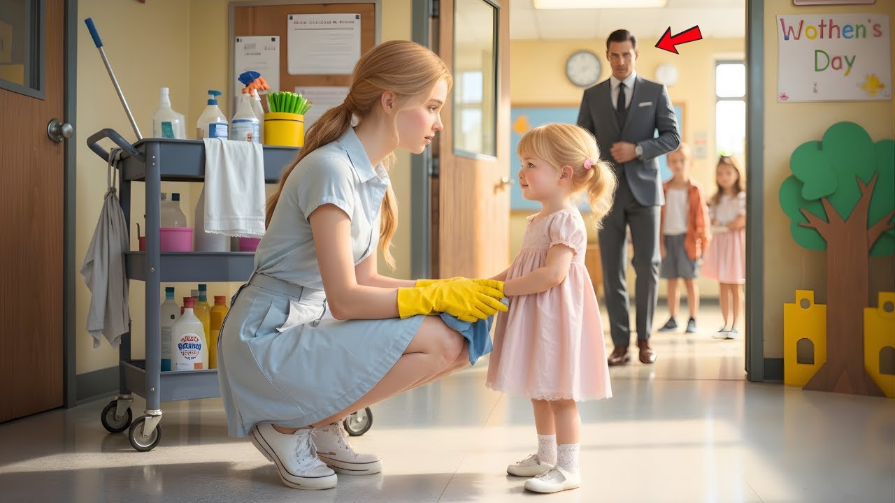 „Können Sie meine Mama im Schultheater spielen?“, flüsterte die einsame Tochter der Chefin…