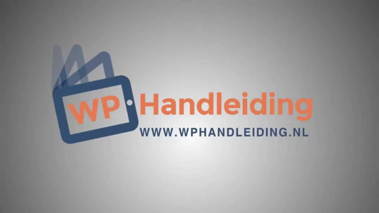 Professionele WordPress Handleiding inclusief gratis updates! WordPress hulp