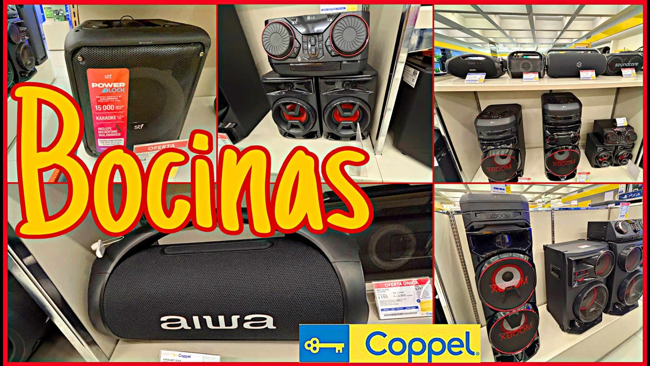BOCINAS 🔊 EN COPPEL 🤑💙 RECORRIDO 👍