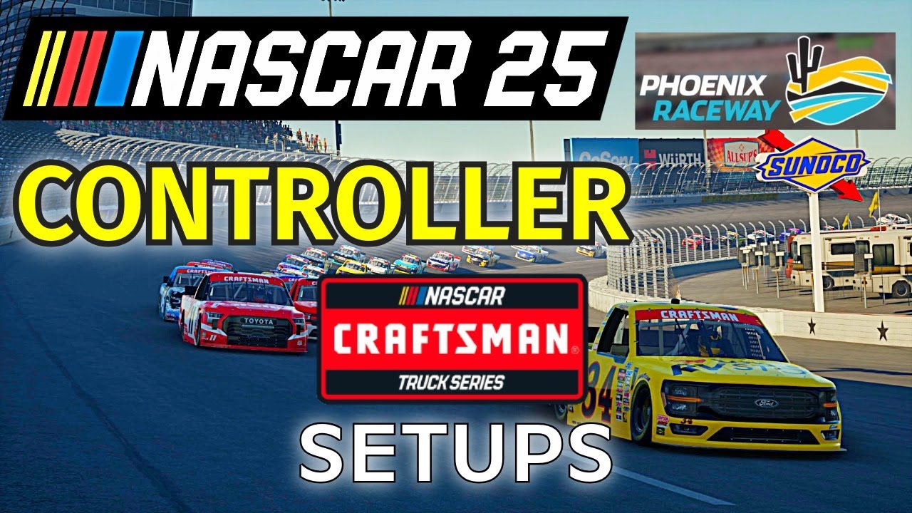 Пользовательская настройка Phoenix {CONTROLLER} для серии Craftsman Truck Nascar 25