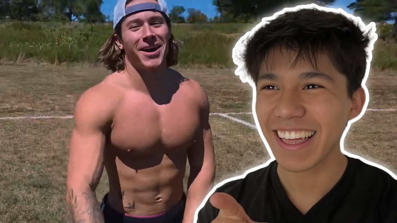 FLAG FOOTBALL WITH GYM BROS & ALEX EUBANK [EXTENDED FOOTAGE]