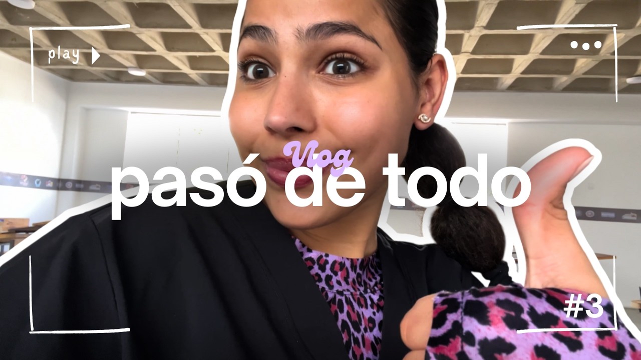 CLASES, AVISPAS y NUEVAS AMIGAS | Vlog #3