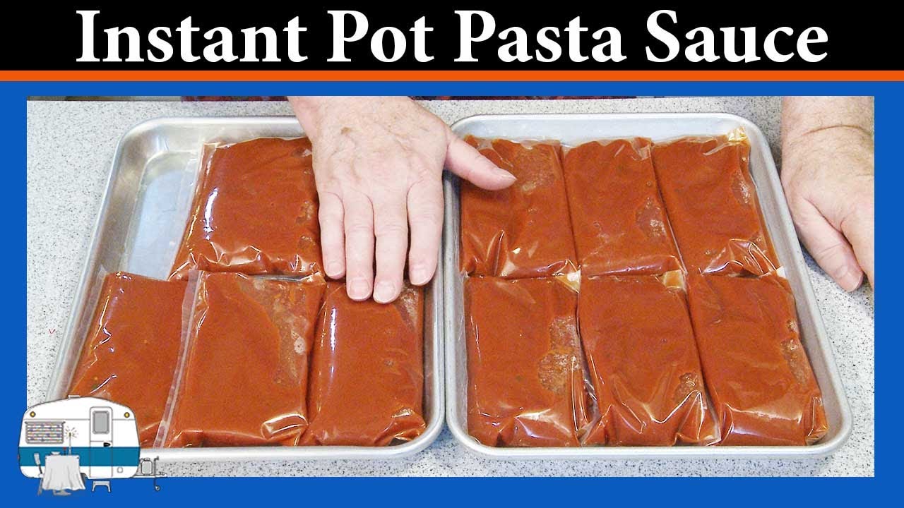 Простой соус для пасты, приготовленный в мультиварке Instant Pot